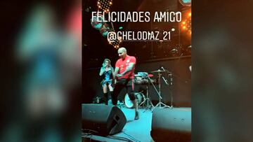 El movido baile de Díaz en su celebración de cumpleaños