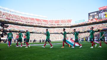 General View during the game Mexico (Mexican National Team) vs Qatar, corresponding to group B of the CONCACAF Gold Cup 2023, at Levis Stadium, on July 02, 2023.

<br><br>

Vista General durante el partido Mexico (Seleccion Nacional de Mexico) vs Qatar, correspondiente al grupo B de la Copa Oro de la CONCACAF 2023, en el Levis Stadium, el 02 de Julio de 2023.