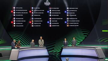 Estadounidenses conocen su destino en Europa y Conference League