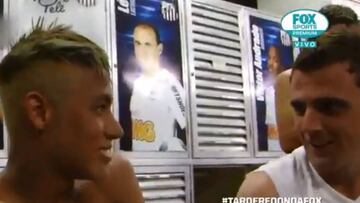 Montillo contó sus vivencias junto a Neymar en el Santos