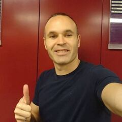 Iniesta reflexiona sobre el éxito en su Instagram