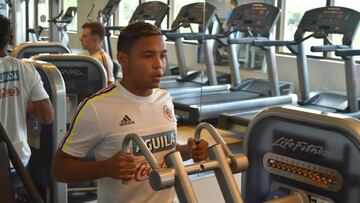 Luis Fernando Muriel, delantero de la Selección Colombia.