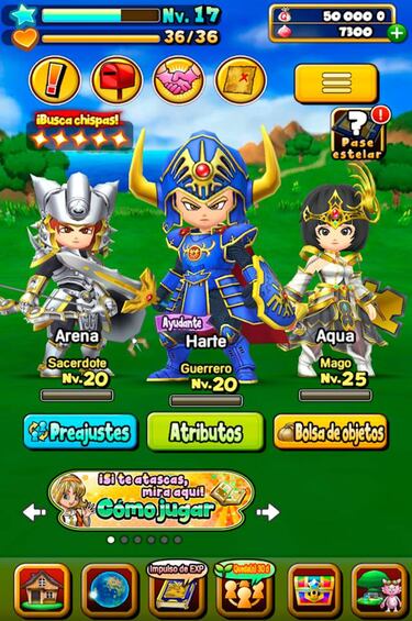 Dragon Quest of the Stars: nuevo F2P ya disponible en iOS y Android