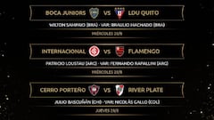 Boca y River conocieron a los árbitros para la vuelta