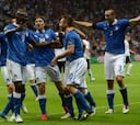 SuperMario Balotelli vuela con Italia a la gran final de Kiev