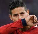 Especulaciones por suplencia de James ante Borussia Dortmund