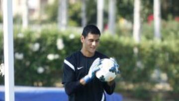 Óscar Ustari, exportero del Almería.