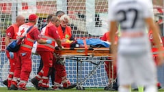 Luca Antonelli hospitalized with reported head injury