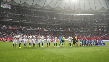 Atl¨¦tico de Madrid-Valencia en im¨¢genes