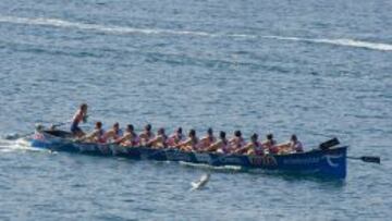 La trainera de Urdaibai.