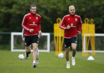 Gareth Bale y Aaron Ramsey.