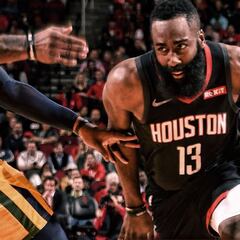 Los Rockets se encomiendan a la inspiración de Harden (47+6+5+5)