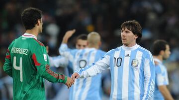 Rafa Márquez va con Argentina por Lionel Messi