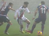 El notable túnel que la niebla dejó ver solo en la repetición