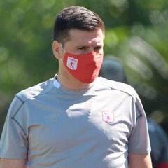 Juan Cruz Real: "Vamos a ir inculcando el modelo de juego"