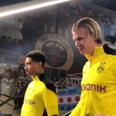 La palabra que usó Haaland para definir su primer impacto al ver el estadio del City