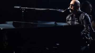 Billy Joel performs during the 66th Annual Grammy Awards in Los Angeles