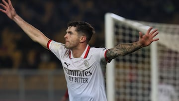 Pulisic, el más valioso de su posición en Serie A