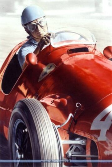 En 1951 logró su primera victoria con Ferrari  en Nurburgring, a la cual le sumaría otra en Monza que le serviría para alcanzar el segundo lugar en el campeonato, por detrás de Juan Manuel Fangio
