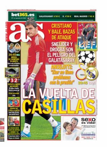 Las portadas de AS de septiembre