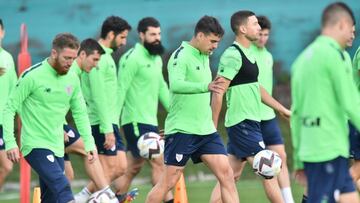 Lezama: Dani Garc¨ªa se suma al grupo en la vuelta al tajo