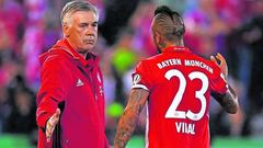 Arturo Vidal genera amplia preocupación en Ancelotti