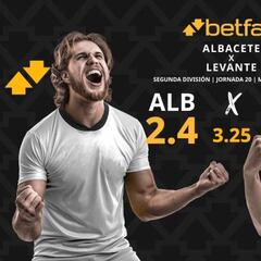 Albacete Balompié vs. Levante UD: horario, dónde ver, pronósticos y clasificación