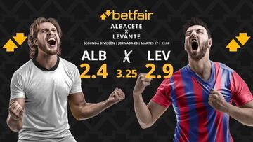 Albacete Balompié vs. Levante UD: horario, dónde ver, pronósticos y clasificación