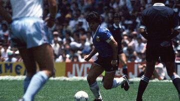 La secuencia del 'Gol del Siglo' de Diego Maradona a Inglaterra