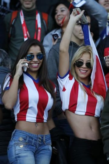 Paraguay llegó hasta semifinales con el apoyo de ellas.