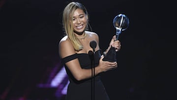 Chloe Kim, ganadora del premio ESPY a Mejor Atleta