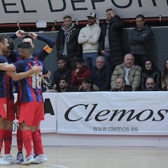 Noveno triunfo seguido del Barça; Valdepeñas y Palma vencen