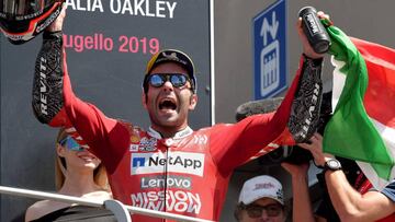 Petrucci: "Le dedico esta victoria a Dovizioso"