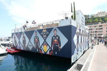 Primera sesi車n de entrenamiento en el circuito de Montecarlo