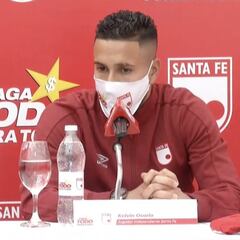 Kelvin Osorio valora a los nuevos refuerzos de Santa Fe