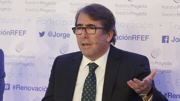 Jorge Pérez, candidato a la presidencia de la RFEF.