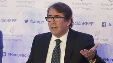 Jorge P&eacute;rez, candidato a la presidencia de la RFEF.