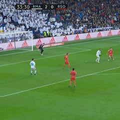 Ya saben que pasa cuando Kroos marca: exquisitez a la escuadra