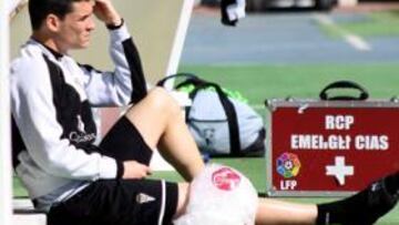 <b>DUDA. </b>Juami Callejón puede perderse el choque ante el Nàstic.