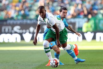 Cristian Borja ha disputado cuatro partidos en la Europa League. Está afrontando su segunda temporada con el Sporting de Lisboa.