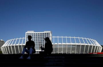 The Olimpiyskiy stadium in Kiev will host the Champions League final between Real Madrid and Liverpool.