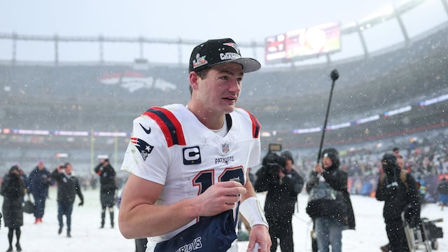 The third highest-paid player in the 2024 NFL Draft is on fire and is in the mix for the 2025 MVP after leading New England to the Super Bowl.