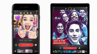 Así es Clips, el Snapchat de Apple