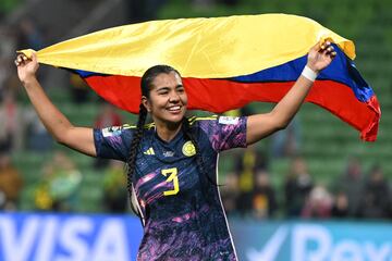 Colombia y Jamaica se enfrentaron por los octavos de final del Mundial Femenino de Australia - Nueva Zelanda 2023 en el AAMI Park de Melbourne.