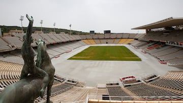 El Estadi Olímpic Lluís Companys.