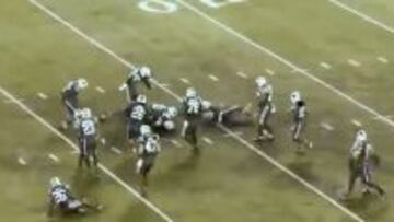 Así vieron el partido las personas que tienen daltonismo.