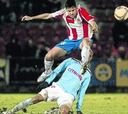 Girona y Celta se frenan en el barrizal de Montilivi