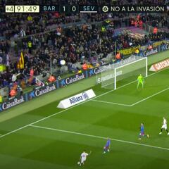 Villano y héroe en un segundo y medio: lo de Ter Stegen dejó al Camp Nou congelado