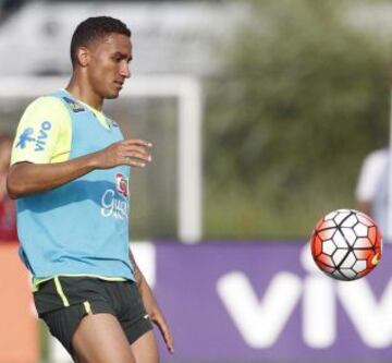 Danilo con su selección.