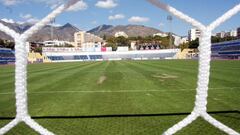 Estadio Municipal de Marbella, donde el Marbella F&uacute;tbol Club juega sus partidos como local.